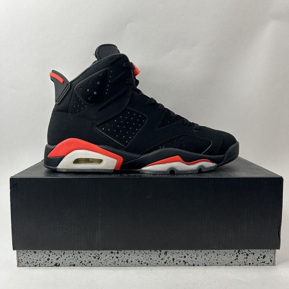 Nike Shoes Air Jordan 6 Retro OG “Black Infrared/Bred” 2019 - Picture 4 of 8